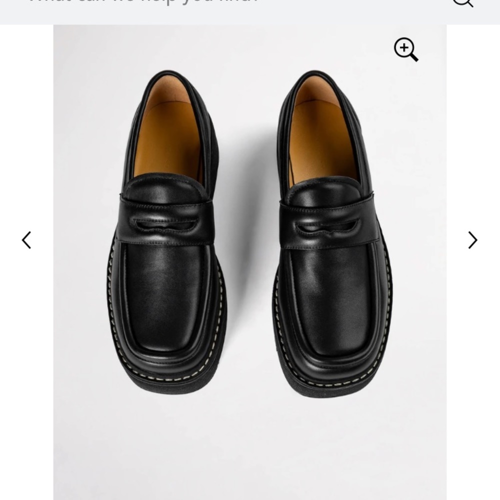 Black Tony Bianco Loafers - Size 7